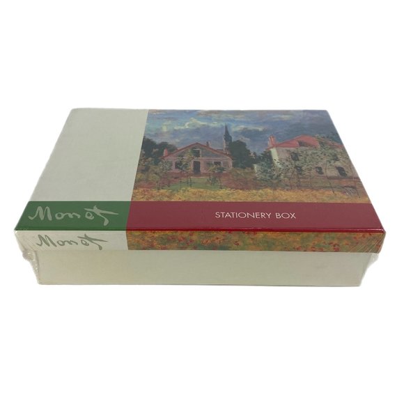 Robert Frederick Monet Houses at Argenteuil and Le Parc Monceau Stationery Box - Picture 2 of 9